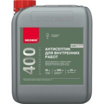 Неомид 400 Деревозащитный состав для внутренних работ 5л Неомид 400 Деревозащитный состав для внутренних работ 5л