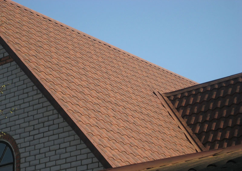 Grand Line Металлочерепица Кредо Rooftop Бархат 0,5 мм Ral 7016 — изображение 5