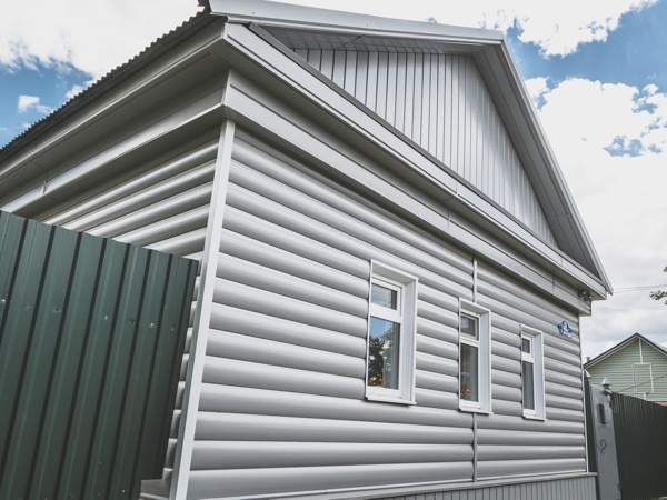 Grand Line Сайдинг Блок-хаус new Print Elite 0,45 мм White Wood — изображение 6