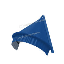 МеталлПрофиль Заглушка конька конусная Purman 0,5 мм Ral 5005