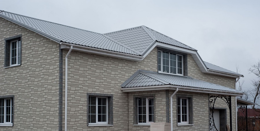 МеталлПрофиль Металлочерепица Ламонтерра VikingMP E 0,5 мм Ral 8019 — изображение 6