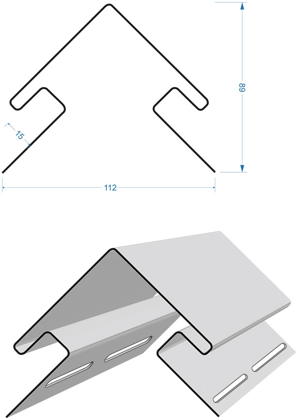 Docke Premium Внешний угол Капучино — изображение 2