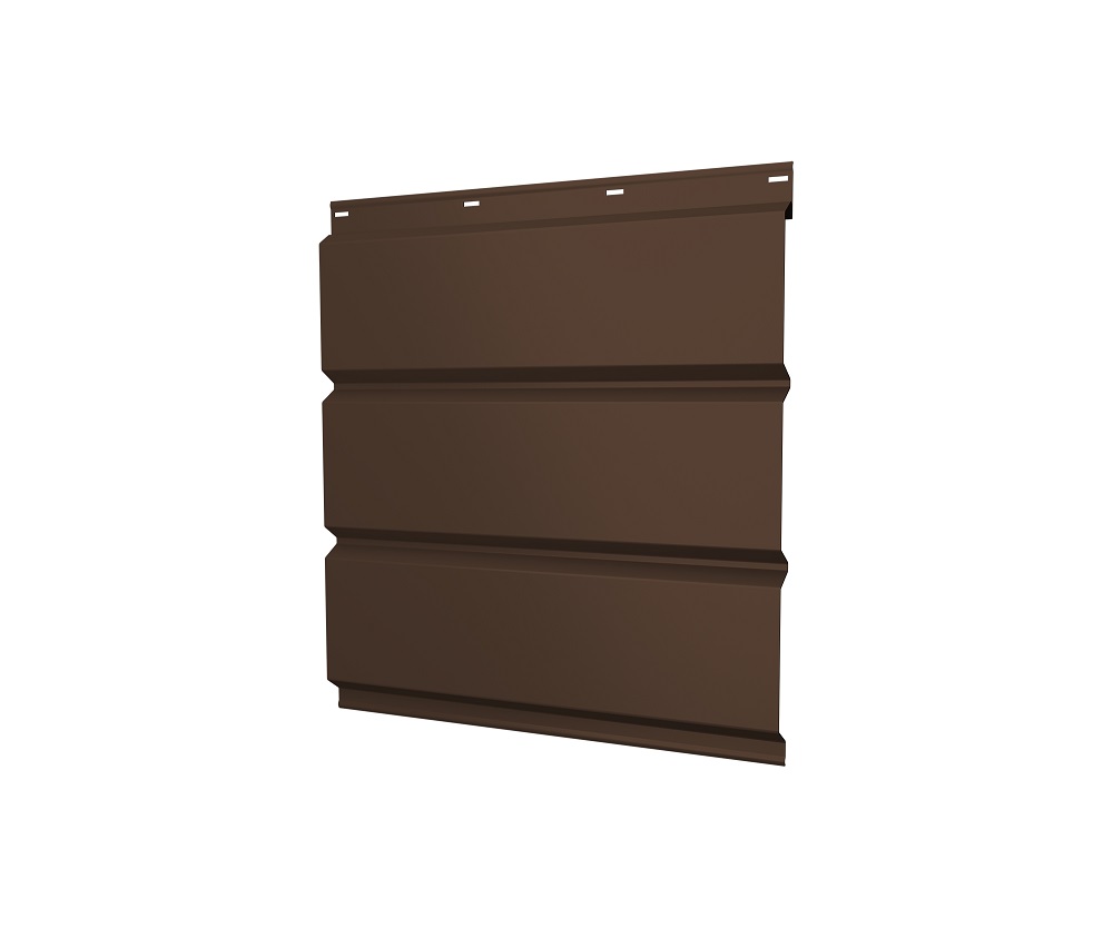 Grand Line Софит без перфорации Pe 0,45 мм Ral 8017