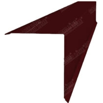 Grand Line Конек односкатной кровли Ре Ral 3005 Grand Line Конек односкатной кровли Satin Ral 3005