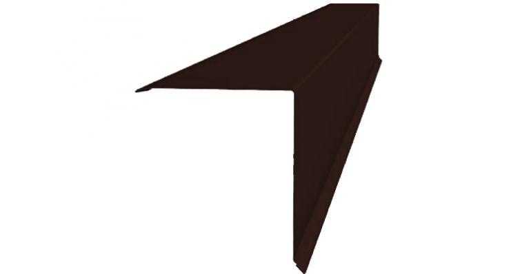 Grand Line Конек односкатной кровли Ре Ral 8017 Grand Line Конек односкатной кровли Ре Ral 8017