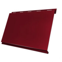 Grand Line Сайдинг Вертикаль classic Pe 0,45 мм Ral 3005