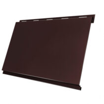 Grand Line Сайдинг Вертикаль classic Pe 0,45 мм Ral 8017