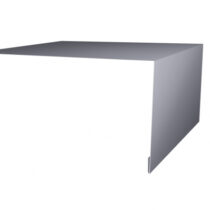 Grand Line: Планка околооконная простая 250х50 Drap 0,45 мм, длина 3м. Ral 7004 Grand Line: Планка околооконная простая 250х50 Drap 0,45 мм, длина 3м. Ral 7004