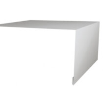 Grand Line: Планка околооконная простая 200х50 Satin 0,5 мм, длина 2м. Ral 9003 Grand Line: Планка околооконная простая 200х50 Satin 0,5 мм, длина 2м. Ral 9003