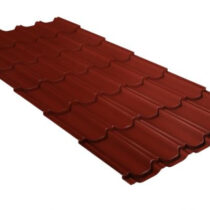 Grand Line Металлочерепица Квинта Плюс Satin 0,5 мм Ral 3009