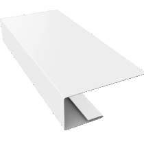 Grand Line: J-Профиль 18мм Ре 0,45 мм, длина 3 м Ral 9003 Grand Line: J-Профиль 18мм Ре 0,45 мм, длина 2 м Ral 9003