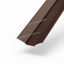 МеталлПрофиль Планка ендовы верхняя 76х76 VikingMP E 0,5 мм Ral 8017 МеталлПрофиль Планка ендовы верхняя 76х76 Norman 0,5 мм Ral 8017