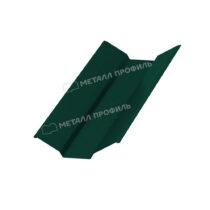 МеталлПрофиль Планка ендовы верхняя 76х76 VikingMP E 0,5 мм Ral 6005 МеталлПрофиль Планка ендовы верхняя 76х76 Norman 0,5 мм Ral 6005