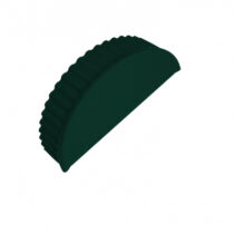 Grand Line Заглушка торцевая полукруглого конька Satin Matt Ral 6005 Grand Line Заглушка торцевая полукруглого конька Satin Matt Ral 6005