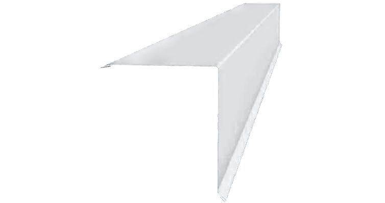 Grand Line Конек односкатной кровли Satin Ral 9003 Grand Line Конек односкатной кровли Satin Ral 9003