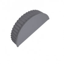 Grand Line Заглушка торцевая полукруглого конька Satin Ral 7004 Grand Line Заглушка торцевая полукруглого конька Satin Ral 7004