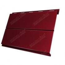 Grand Line Сайдинг Вертикаль line Pe 0,45 мм Ral 3005