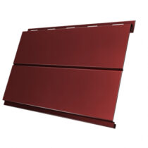 Grand Line Сайдинг Вертикаль line Pe 0,45 мм Ral 3009