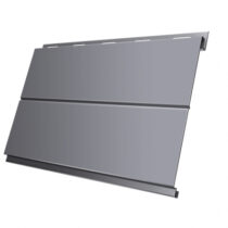 Grand Line Сайдинг Вертикаль line Pe 0,45 мм Ral 7004