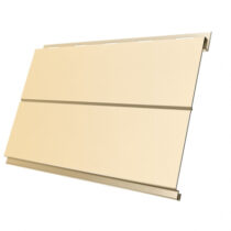 Grand Line Сайдинг Вертикаль line Pe 0,45 мм Ral 1015