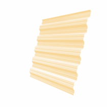 Grand Line Профнастил (м2) HC-35R Satin 0,5 мм Ral 1015 Grand Line Профнастил (м2) HC-35R Satin 0,5 мм Ral 1015