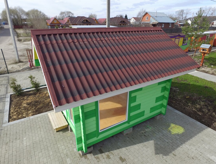 Ондулин Лист Черепица 1950х950 Графит Ондулин Лист Черепица 1950х950 Графит — изображение 2