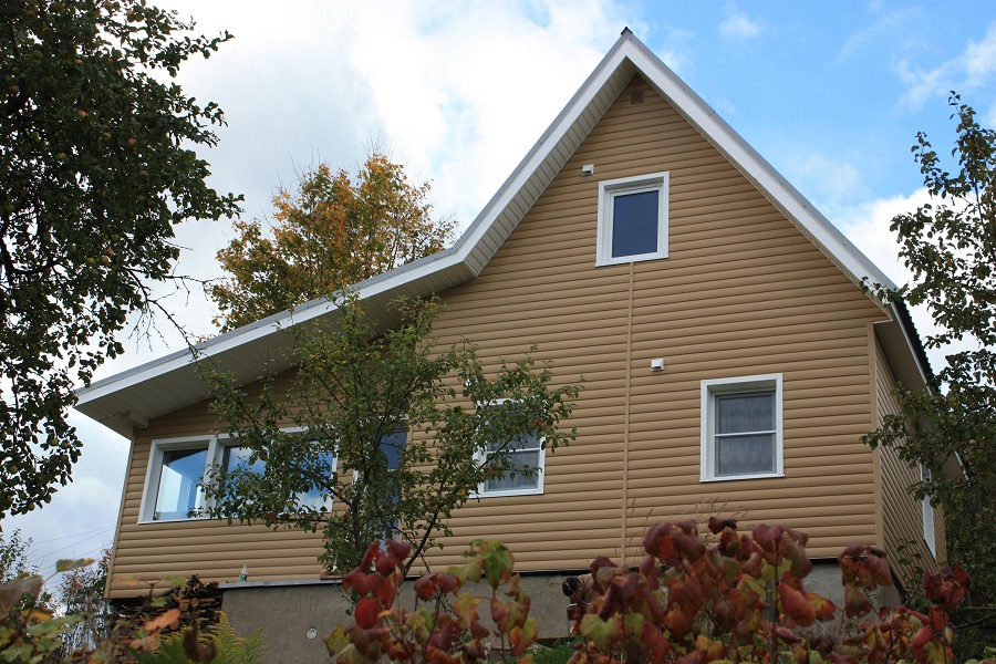 Docke PREMIUM Сайдинг Блок Хаус D 4,7T Капучино — изображение 2