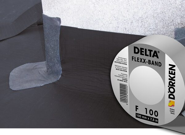 Delta Соединительная лента FLEXX-BAND F100 для уплот. деталей и проходок 100мм х 10м.п. Delta Соединительная лента FLEXX-BAND F100 для уплот. деталей и проходок 100мм х 10м.п.