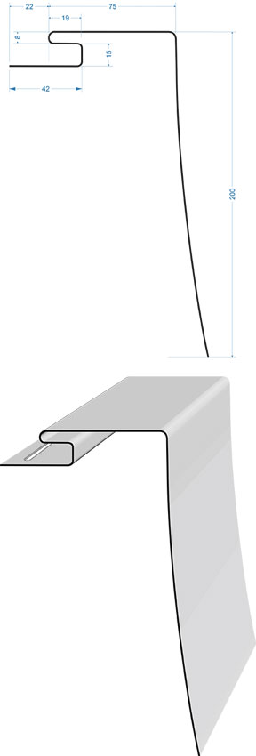 Docke Околооконный профиль Графит — изображение 2