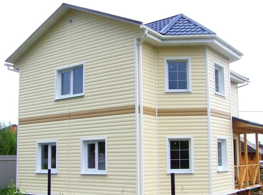 Docke PREMIUM Сайдинг Блок Хаус D 4,7T Капучино — изображение 5