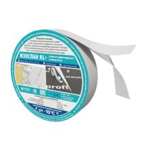 Изоспан Клейкая лента KL + усиленная двухсторонняя 25мм х 25п.м. Изоспан Клейкая лента KL + усиленная двухсторонняя 25мм х 25п.м.
