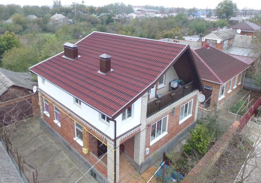 Ондулин Лист Черепица 1950х950 Графит Ондулин Лист Черепица 1950х950 Графит — изображение 8