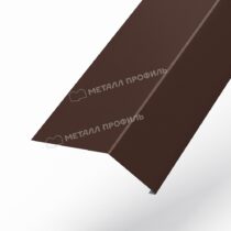 МеталлПрофиль Планка карнизная 100х69х2000 Puretan 0,5 мм RR32 МеталлПрофиль Планка карнизная 100х69х2000 Puretan 0,5 мм Ral 8017