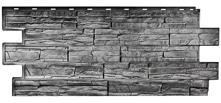 ТЕХОСНАСТКА Фасадная панель Альпийская сказка ЭКО-2 Самшит 1013-9005