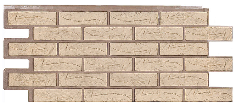 ТЕХОСНАСТКА Фасадная панель Лондон Брик T- SIDING Желтый 1001