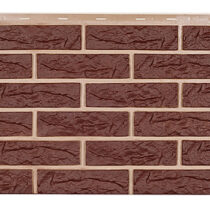 ТЕХОСНАСТКА Фасадная панель Лондон Брик T- SIDING Коричневый 8016
