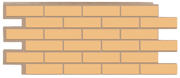 ТЕХОСНАСТКА Фасадная панель Модерн T- SIDING Бежевый 1011