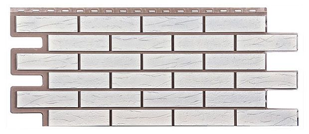 ТЕХОСНАСТКА Фасадная панель Саман T- SIDING Белый 1013