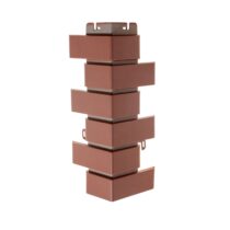 Альта-Профиль Внешний угол Кирпич клинкерный Коричневый