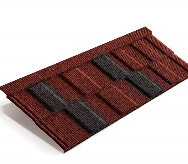 Metrotile Лист MetroViksen Красно-черный