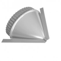 Grand Line Заглушка конусная полукруглого конька Pe Ral 9003