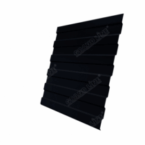 Grand Line Профнастил С-8 Pe двусторонний 0,45 мм Ral 9005