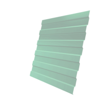 Grand Line Профнастил С-8 Pe 0,45 мм Ral 5021 Grand Line Профнастил С-8 Pe 0,45 мм Ral 5021