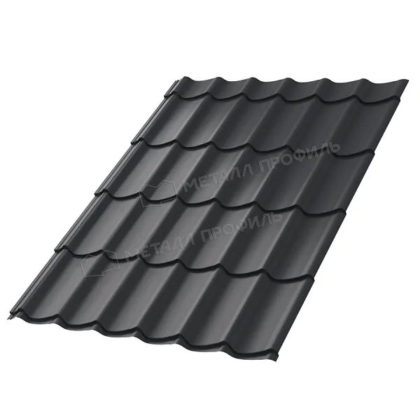 МеталлПрофиль Профиль декоративный Монтерра VIKING 0,45 мм Ral 7024