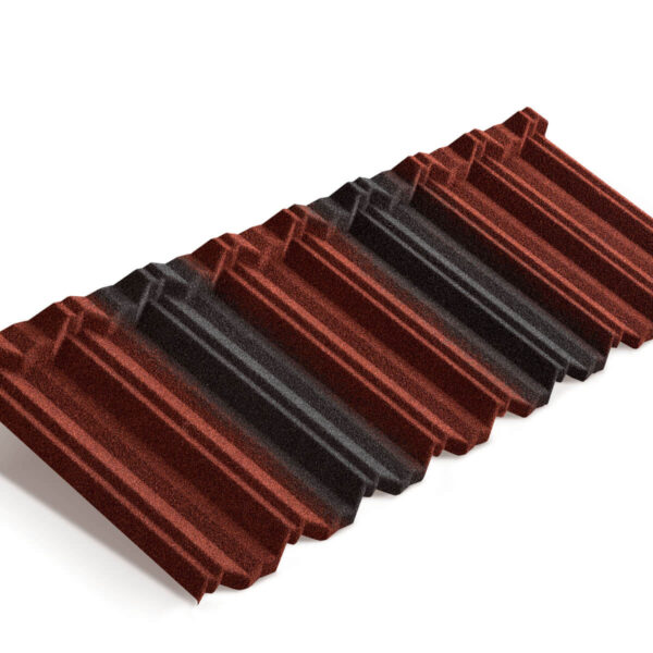 Metrotile Лист MetroClassic Красно-черный Metrotile Лист MetroClassic Красно-черный