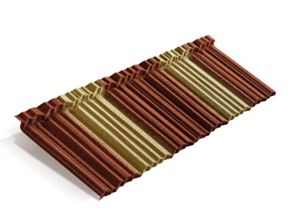 Metrotile Лист MetroShake II Терракотово-желтый