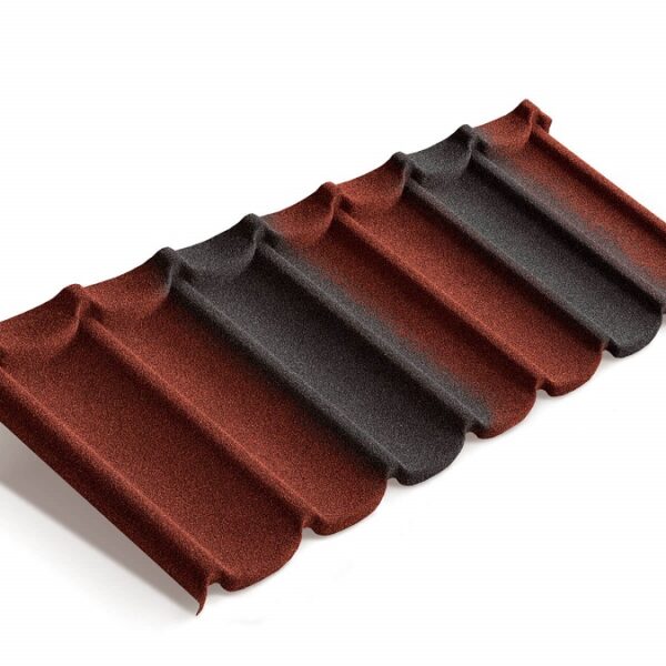 Metrotile Лист MetroMistral Красно-черный Metrotile Лист MetroMistral Красно-черный
