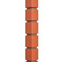 Альта-Профиль Внешний угол малый Кирпич клинкерный Красный