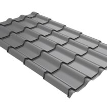 Grand Line Профиль волновой Камея Pe 0,45 мм Ral 9006