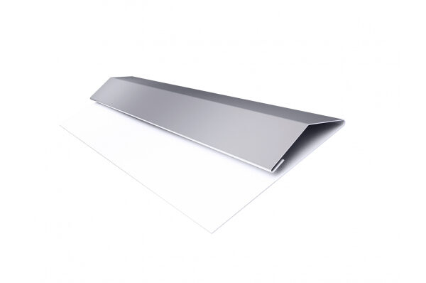 Grand Line: Планка стартово-финишная Блок-хаус/ЭкоБрус Drap 0,45 мм, длина 3 м. Ral 7004